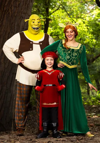 Vista 3 de Disfraz de Lord Farquaad de Shrek para Niños Multicolor
