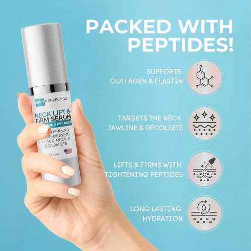 Vista 3 de Skin Perfection Suero rejuvenecedor reafirmante para la piel y suero de elevación facial firme 20% Pepha Tight & Relistase Tratamiento