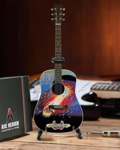 Vista 2 de Axe Heaven JA-851 Journey Escape Álbum Mini Guitarra Acústica