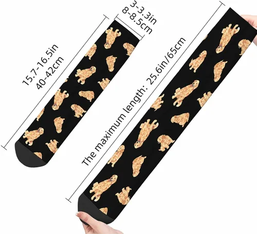 Vista 4 de Pehede Calcetines divertidos unisex, regalos para mujeres y hombres