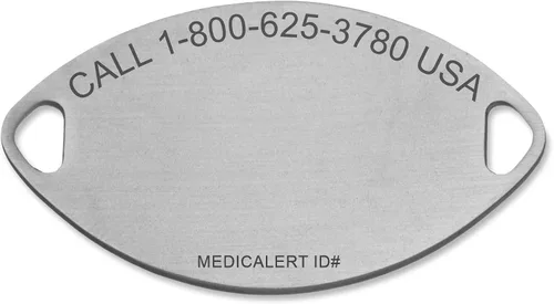 Vista 9 de MEDICALERT Pulseras de alerta médica para mujeres y hombres, pulseras de identificación médica para mujeres Pulsera de grabado personalizada