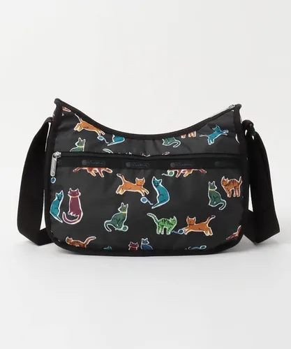 Vista 3 de Classic Hobo Crafty Cats - Estampado negro, Crafty Cats - Estampado negro