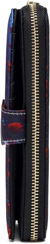 Vista 97 de Cartera de mano para mujer, estilo bohemio, con RFID, elegante, espaciosa con correa para viajes, capacidad para tarjetas, teléfono, dinero