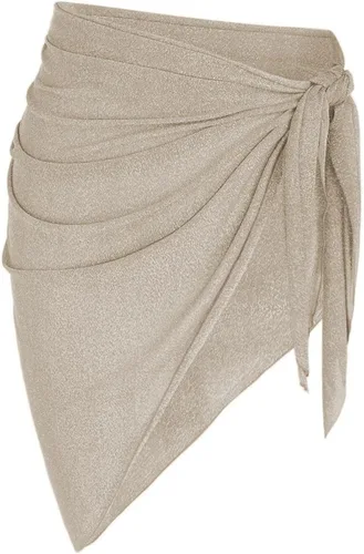Vista 44 de ZAFUL - Pareo de mujer, pareo de playa, pareo transparente para bikini, pareo de gasa para traje de baño 0- Café
