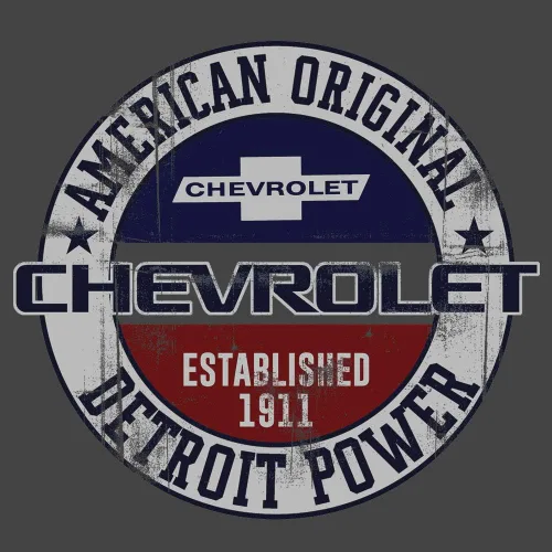 Vista 2 de Camiseta Chevrolet Established 1911 para hombre - Chevy Detroit Power Shirt