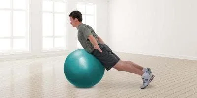 Vista 2 de Pelota Swiss Pro antiestallido de 30", verde