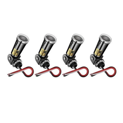 Vista 17 de Greencycle Interruptor de luz basculante negro de un solo polo, interruptor de luz de paleta de 15 amperios, interruptores Sp blancos, 120V-277V CA
