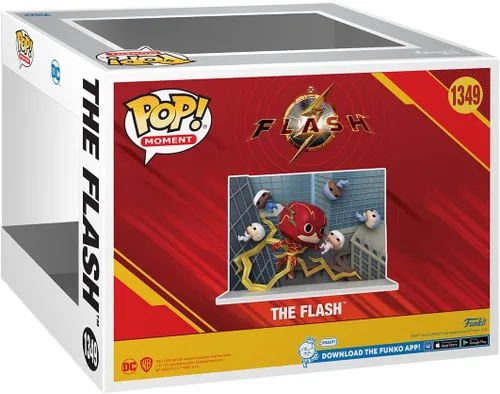 Vista 3 de Funko ¡Pop! Momento: DC - El Flash, el momento de la ducha del bebé