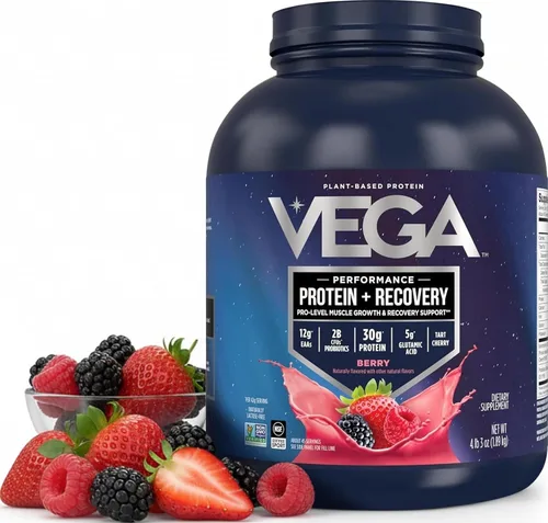 Vista 21 de Proteína en polvo Sport Performance Vega , VEG00854, Berry, 1, 1
