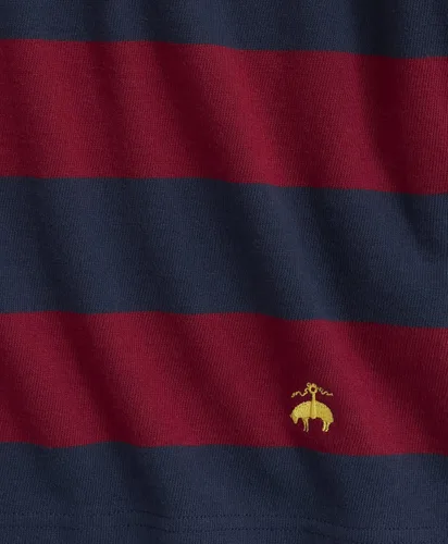 Vista 4 de Brooks Brothers Camisa clásica de rugby de manga larga para hombre