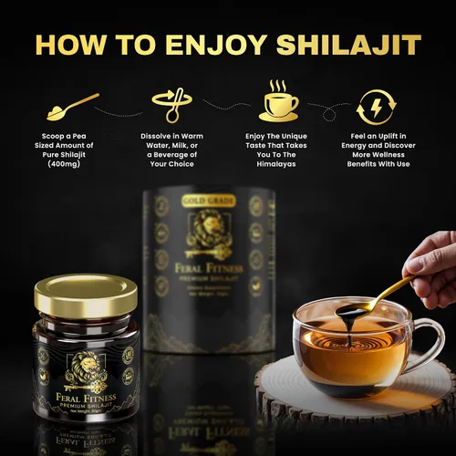 Vista 6 de 1.76 oz Probado en laboratorio en los Estados Unidos Resina Shilajit del Himalaya 100% pura – Grado dorado Más de 85 minerales traza y ácido