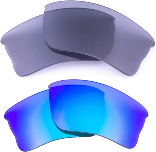 Vista 9 de Lentes de repuesto polarizadas compatibles con gafas de sol Oakley Quarter Jacket, fabricadas en Estados Unidos