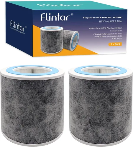Vista 7 de HP102 - Filtro de repuesto HEPA verdadero, fabricado en TAIWÁN, compatible con purificador de aire Shark HP100, HP102, HC450, HC451, HC452, HC455