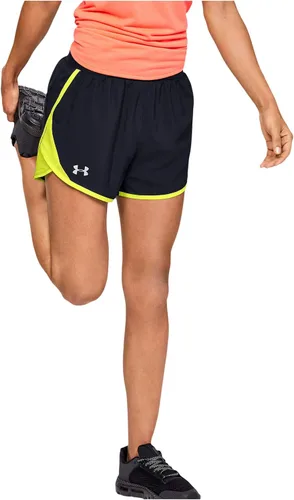 Vista 20 de Under Armour Women's Fly by 2.0 Running Shorts (027) negro / azul glaciar / reflectante