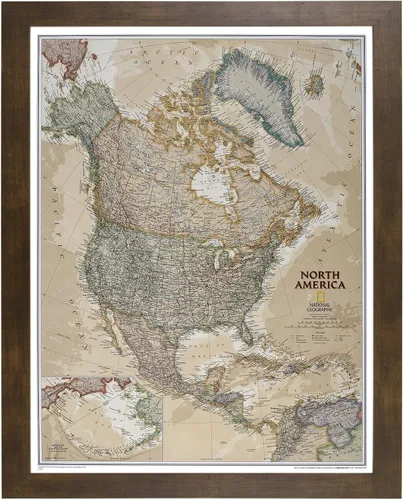 Vista 7 de Push Pin Travel Maps Pósteres e impresiones personalizables – Gris granero – Mapa de pines enmarcado personalizado, llega listo para colgar con 150
