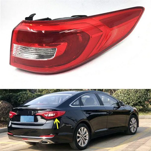 Vista 7 de Luz trasera compatible con Hyundai Sonata 2015 2016 2017 sustituye a 92401C2000 HY2804129 (lado izquierdo del conductor)