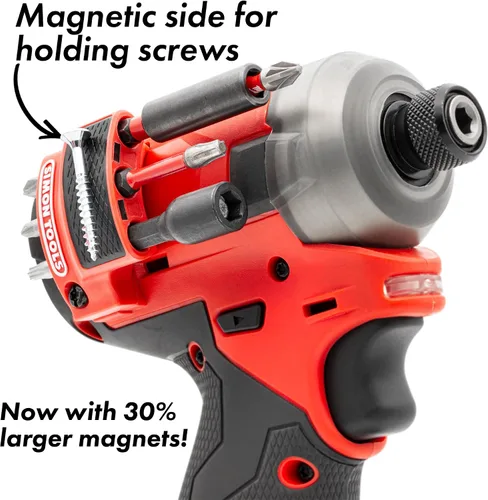 Vista 3 de Simon Tools Portabrocas Magnético para Controlador de Impacto y Taladro Milwaukee M12 - Portabrocas Milwaukee para M12
