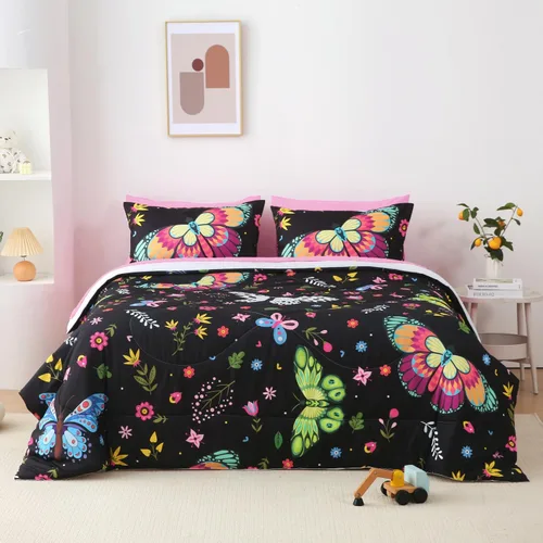 Vista 26 de Juego de edredón deportivo de 7 piezas para niños, suave y esponjoso, juego de ropa de cama de béisbol, tamaño individual con diseño de fútbol 3D