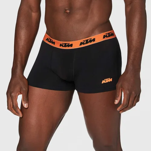 Vista 2 de KTM 5 calzoncillos tipo bóxer - 60% poliéster35% algodón5% elastán, negro