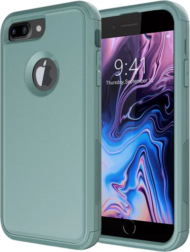Vista 18 de Diverbox Funda [A prueba de golpes] [A prueba de caídas] [A prueba de polvo], Cubierta de protección resistente para teléfono para Apple iPhone 8