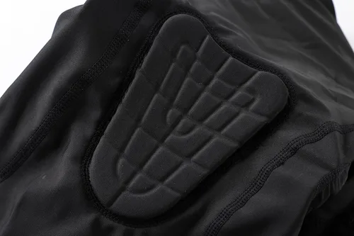 Vista 2 de DGXINJUN Protector acolchado de costilla de fútbol para niños y niñas, protector de corazón, camiseta de esternón, rugby y béisbol