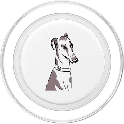 Vista 2 de Whippet Dog Gift Tee Pedigree Dog PopSockets MagSafe PopGrip for iPhone
