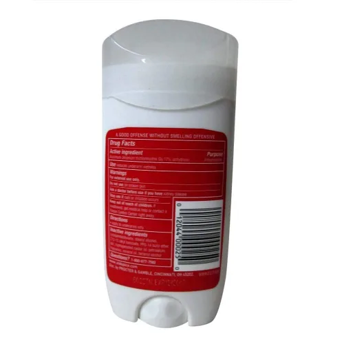 Vista 3 de Old Spice Desodorante y antitranspirante de alta resistencia, Pure Sport 3 oz