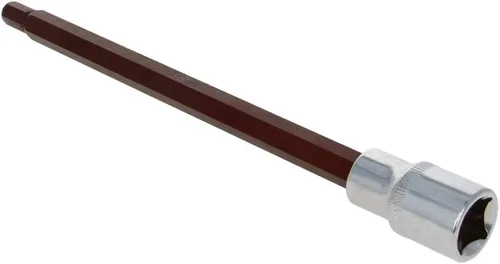 Vista 52 de Utoolmart 1/2" Drive x 0.551 in largo Hex Bit Socket, métrico, S2 y Cr-V acero 1pcs
