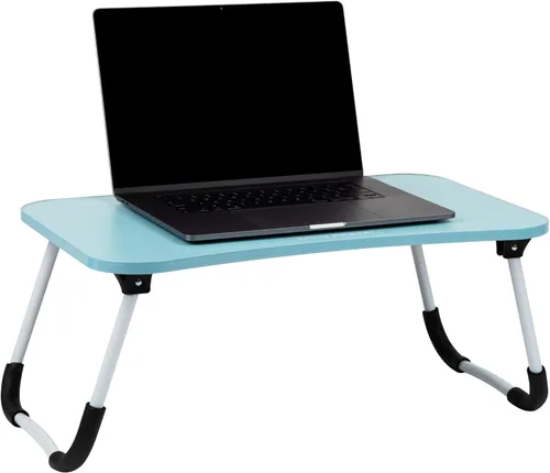 Vista 10 de Mind Reader Mesa para Portátil/Soporte para Laptop, Bandeja de Cama, Patas Plegables, Mesa de Sofá, Portátil, MDF, 23.25" L x 13.75" A x 10.5" Al