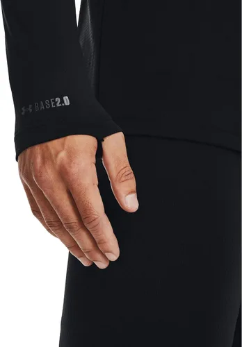Vista 4 de Under Armour Camiseta con cuello redondo Packaged Base 2.0 para hombre