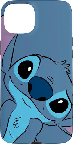 Vista 9 de Disney Lilo y Stitch Linda Carátula de Stitch en Color Gris Pizarra para iPhone 17
