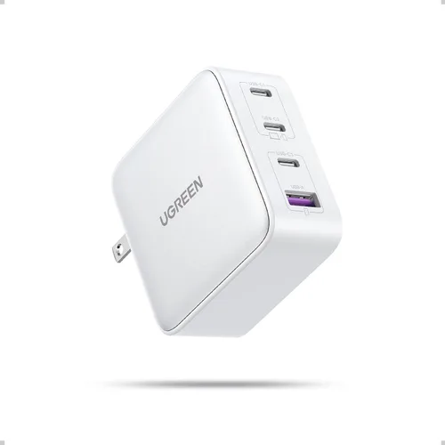Vista 10 de UGREEN Nexode 100 W GaN USB C Cargador rápido para portátil de 4 puertos Gris-oscuro
