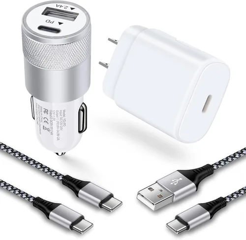 Vista 9 de 60W tipo C cargador de coche súper rápido Samsung para Galaxy S26/S25 Ultra Todo negro