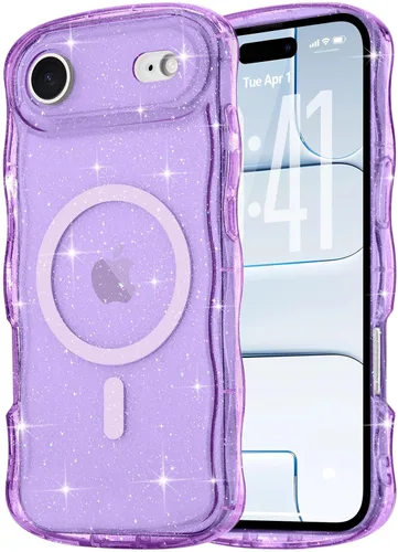 Vista 328 de Pepmune Funda magnética para iPhone 17 Pro Max, color rosa