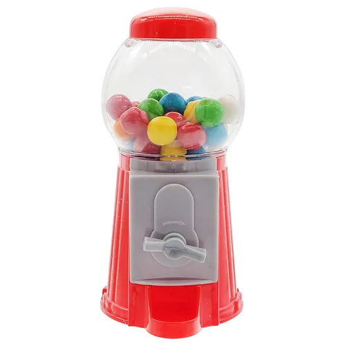 Vista 7 de Paquete de 2 mini máquina de chicles de 5 pulgadas sin dispensador de goma de mascar de plástico para caramelo, máquina expendedora de caramelos