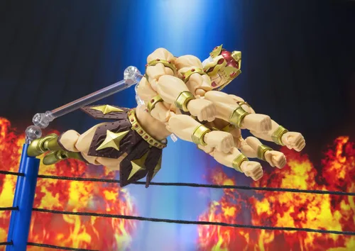 Vista 6 de Bandai S.H. Figuarts Kinnikuman Ashuraman 6.102 in ABS PVC figura de acción pintada