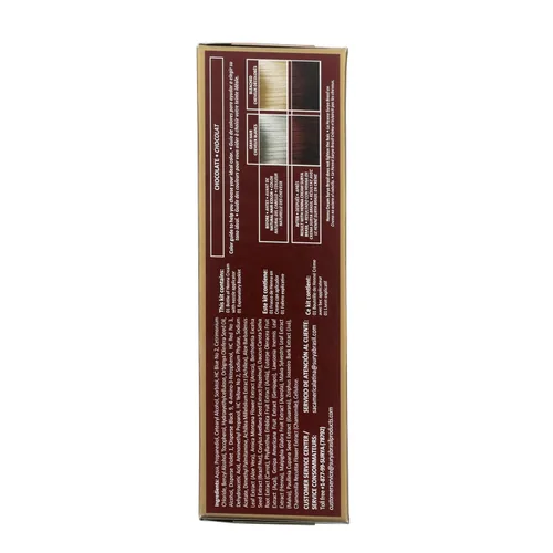 Vista 2 de Surya Brasil Henna Cream Chocolate - 94% de ingredientes naturales, vegano, libre de crueldad, ecológico, color de cabello semipermanente