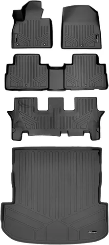 Vista 17 de SMARTLINER Floor Liner Black for 2020-2025 Hyundai Palisade