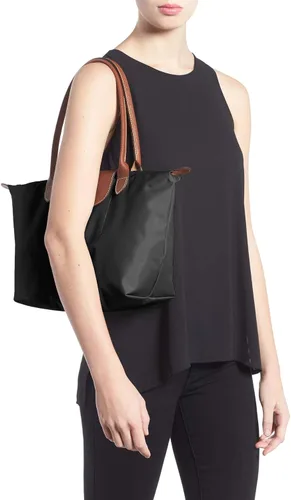 Vista 5 de Longchamp 'Medium 'Le Pliage' - Bolso bandolera, color negro