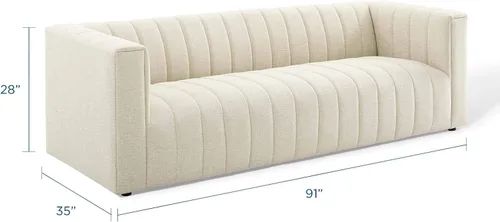 Vista 2 de Modway Sofás Reflejos, Beige