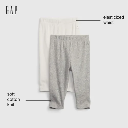 Vista 2 de GAP Baby Ribbed Legging Bottom