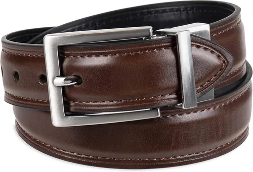 Vista 3 de Dockers Boys Big Reversible Two-In-One Dress and Casual Belts