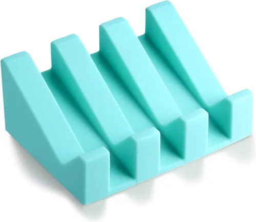 Vista 14 de Jabonera, Soporte para Pastilla de Jabón para Ducha para Baño, Cocina, Bañera, Fácil de Limpiar, Mantiene el Jabón Seco, Prolonga la Vida del Jabón