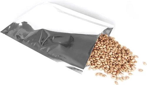 Vista 3 de PackFreshUSA: Bolsas herméticas de Mylar de cuarto de galón (8 x 12 pulgadas) para almacenamiento de alimentos a largo plazo, grosor estándar