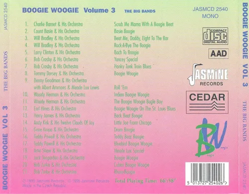Vista 2 de Boogie Woogie Volume 3 - Big Bands ORIGINAL RECORDINGS REMASTERED