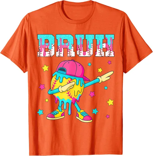 Vista 104 de Baseball Life Style 101 Apparel Youth Drip Baseball Boys Kid Camiseta