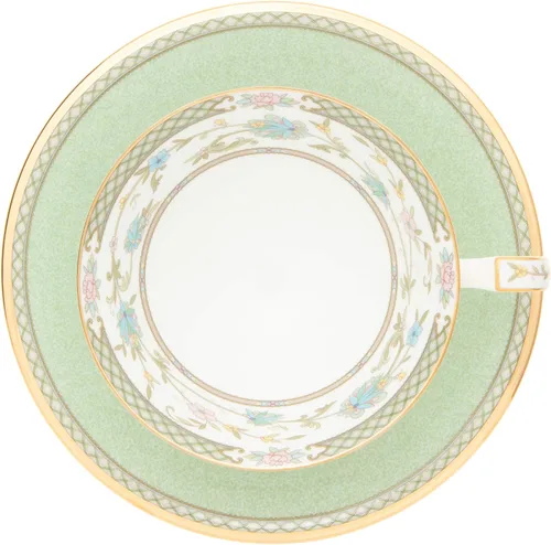 Vista 6 de Noritake Juego de platos Yoshino para té y café, Y6988/9983 (importación de Japón)