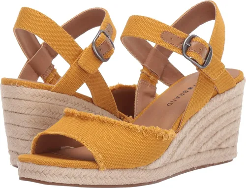 Vista 17 de Lucky Brand Sandalias de cuña Mindra para mujer Negro
