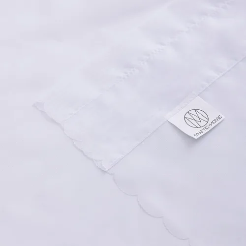 Vista 6 de MYSTIC-HOME Juego de cortinas de niveles transparentes blancas para cocina de 24 pulgadas de largo, tratamiento de cortinas para ventanas pequeñas