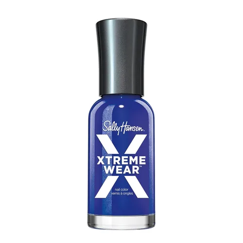 Vista 98 de Sally Hansen Xtreme Wear Esmalte de uñas sin rayas, acabado brillante, duradero, resistente a las astillas, transparente, color de uñas plateado 130